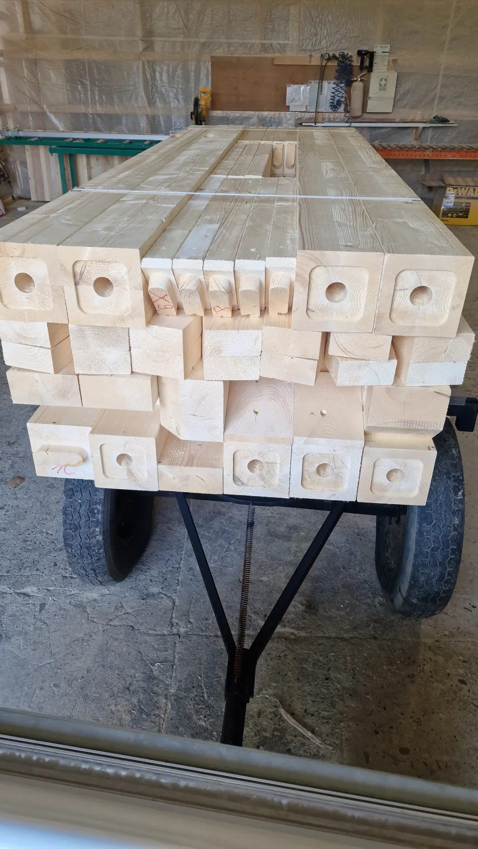 Wiata 5×18 m z dachem dwuspadowym, w wersji standard, zdjęcie 8 z 10