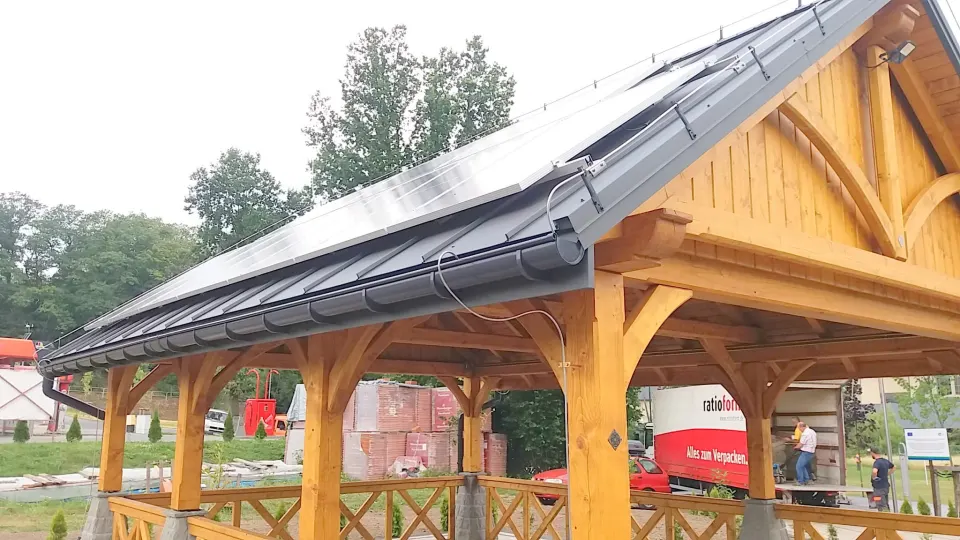 Wiata drewniana 5m x 7m Słopnice, zdjęcie 4 z 11
