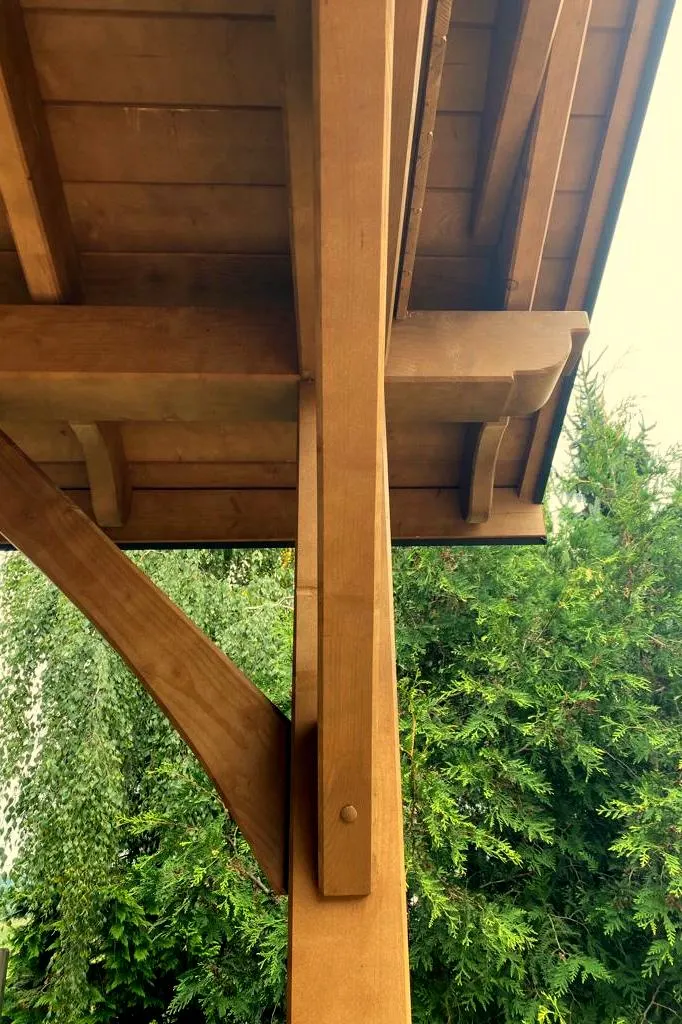 Wiata drewniana 5×6 - Wojnicz, zdjęcie 7 z 7