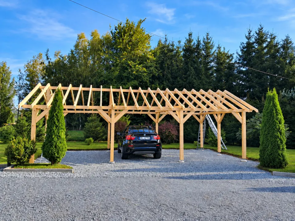 Wiata drewniana 10×5, zdjęcie 5 z 7